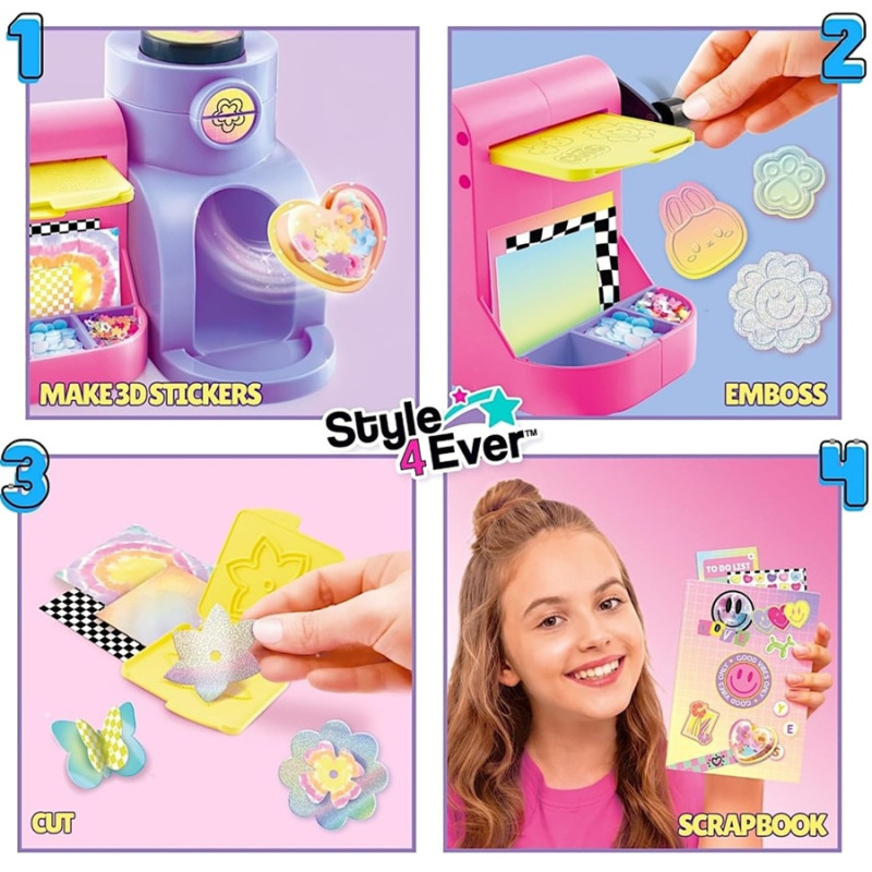 8444 Zestaw Kreatywny Scrapbooking Studio 4w1 Style4Ever Papierowe Kreacje