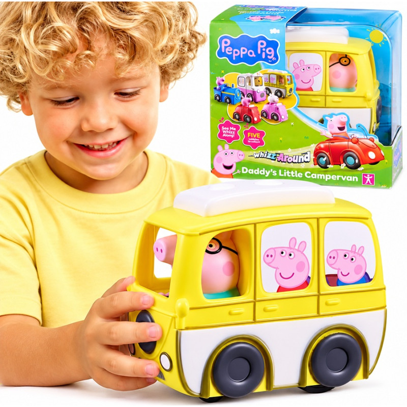 3410 Świnka Peppa Kamper Taty Pig Auto z Napędem Whizz Around Peppa Pig