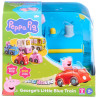 4455 Świnka Peppa Pig George Niebieska Lokomotywa z Napędem Whizz Around