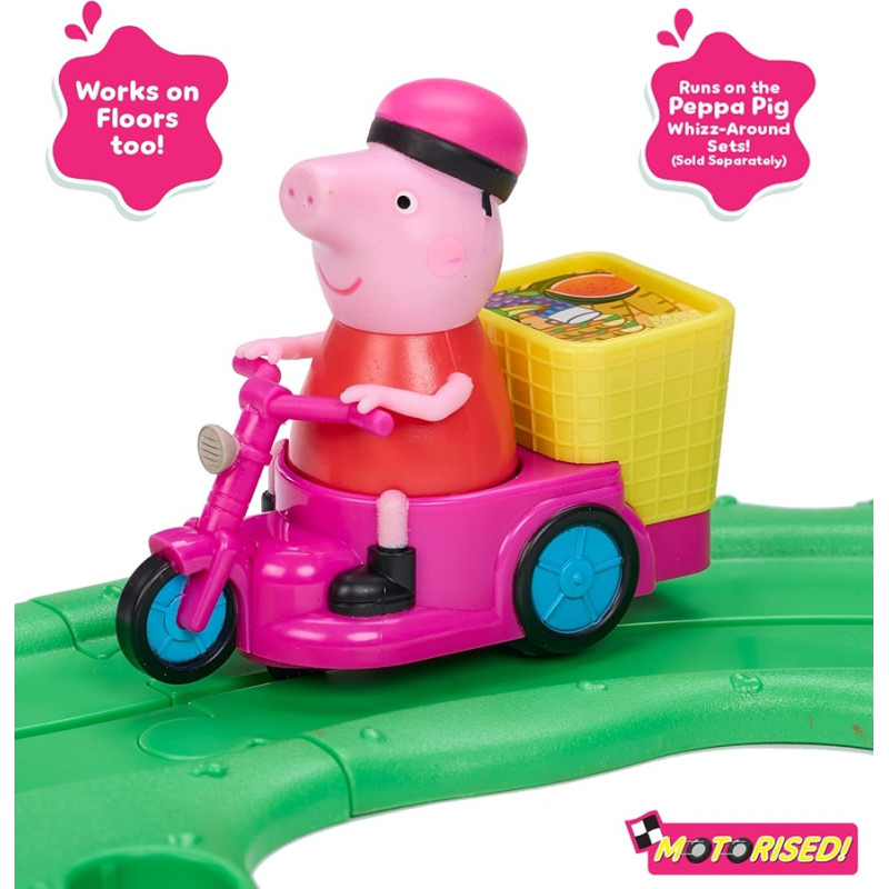 5858 Świnka Peppa Pig Rower Skuter z Napędem Peppa Whizz Around