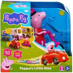5858 Świnka Peppa Pig Rower Skuter z Napędem Peppa Whizz Around