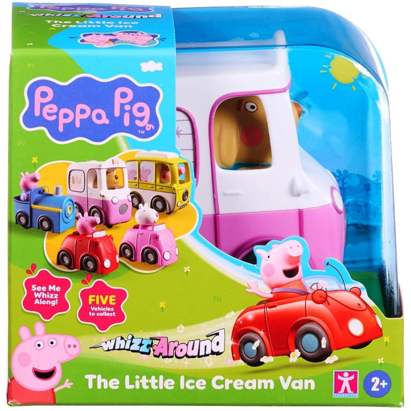 3427 Świnka Peppa Pig Auto Lodziarnia Samochód z Napędem Whizz Around