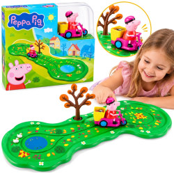 5346 Zestaw Świnka Peppa Tor Przygód Skuter Peppy Whizz Around Drzewko