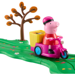 5346 Zestaw Świnka Peppa Tor Przygód Skuter Peppy Whizz Around Drzewko