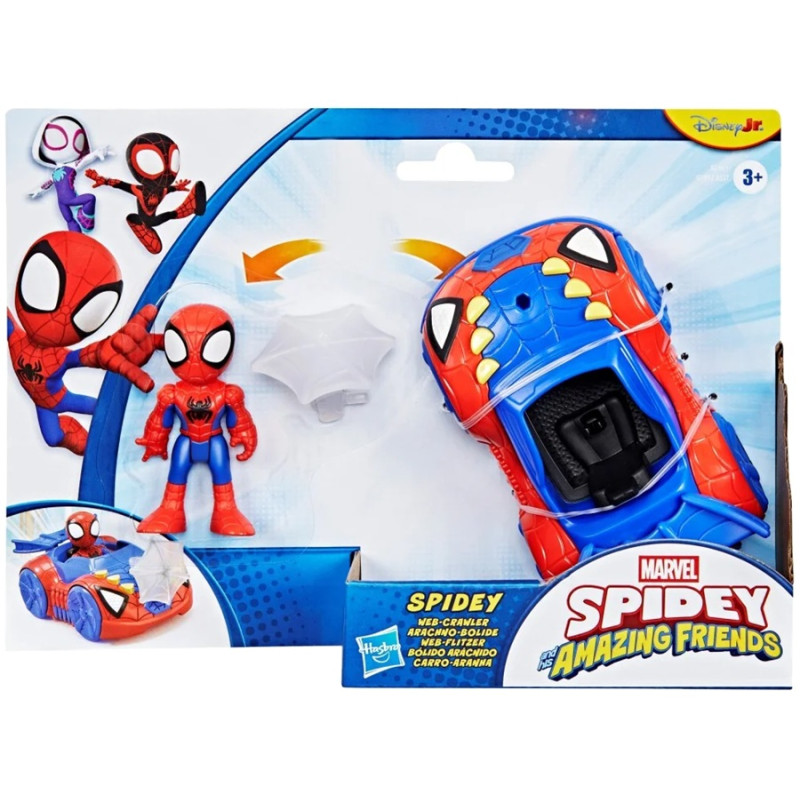 5653 SPIDEY Samochód Pojazd Web Crawler + figurka Spider-Man Hasbro Marvel