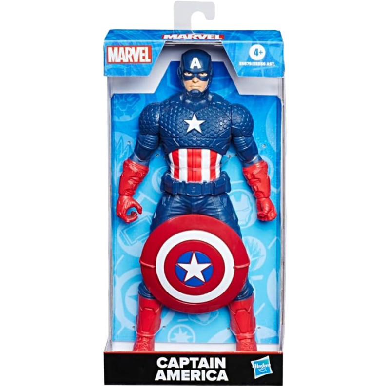 5167 Figurka Captain America Marvel Hasbro Duża 30cm z tarczą Avengers