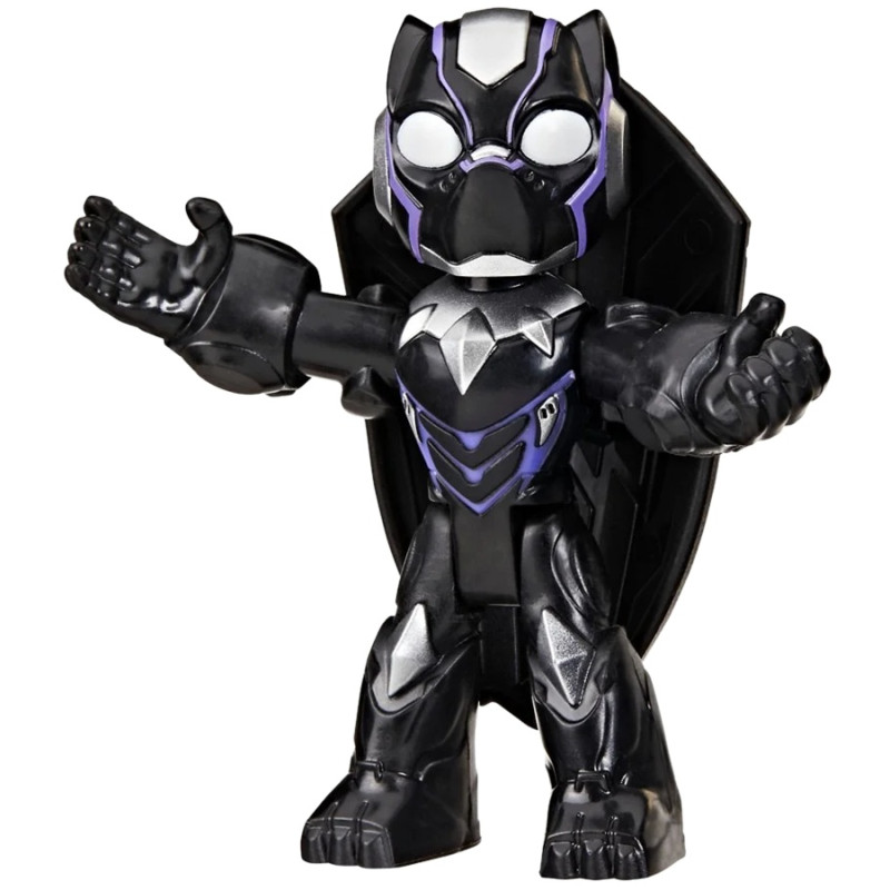 8740 Figurka Black Panther Marvel Iron Man Awesome Friends Hasbro Tarcza