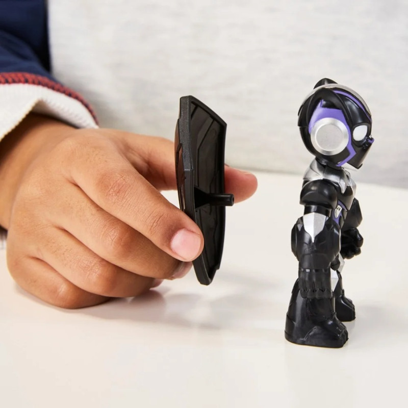 8740 Figurka Black Panther Marvel Iron Man Awesome Friends Hasbro Tarcza