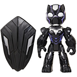 8740 Figurka Black Panther Marvel Iron Man Awesome Friends Hasbro Tarcza