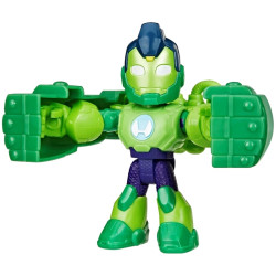 8882 Figurka Iron Hulk Marvel Hasbro Iron Man Awesome Friends Zielony Hulk