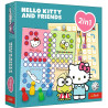 8966 Gra planszowa 2w1 Hello Kitty Chińczyk, Węże i drabiny Trefl
