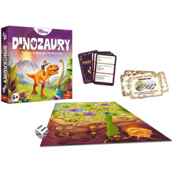 9123 Kooperacyjna Gra edukacyjna Dinozaury Rodzina Treflików Trefl