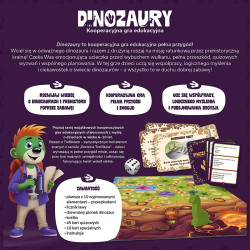 9123 Kooperacyjna Gra edukacyjna Dinozaury Rodzina Treflików Trefl