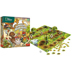 0730 Gra planszowa 3D Kurczaki Rozrabiaki Trefl