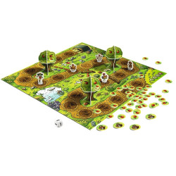 0730 Gra planszowa 3D Kurczaki Rozrabiaki Trefl