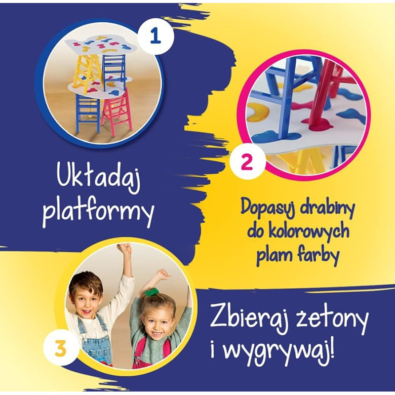 1219 Gra zręcznościowa Trefl Paint Wznieś drabiny na wyżyny